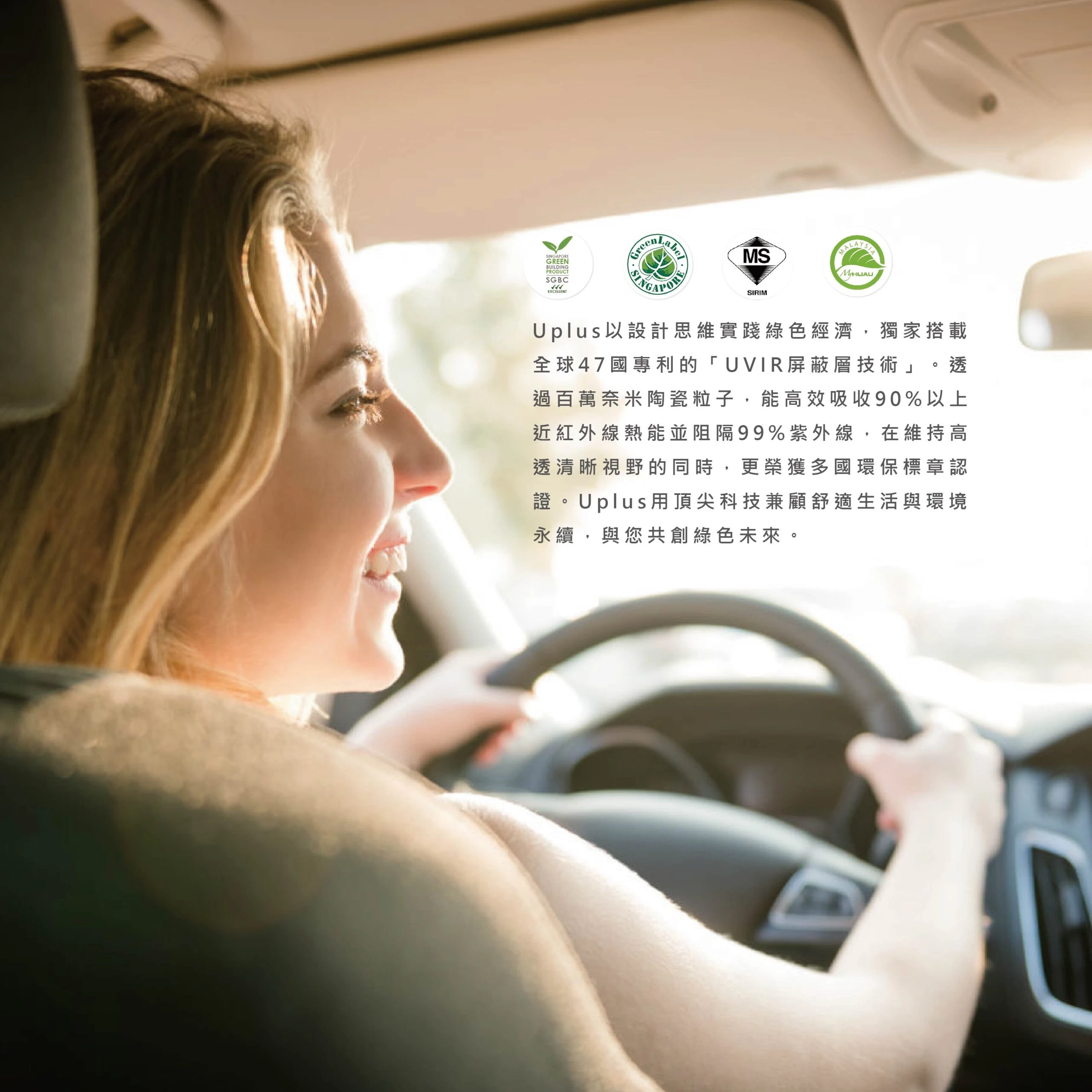 Uplus 汽車隔熱紙 全車貼膜 C1:圖片 2